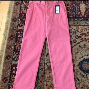 Vineyard Vines boys NWT breaker pant sz 14, red